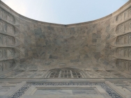 Taj Mahal, detail - Agra, Indie