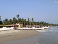 Palolem, Goa. Indie