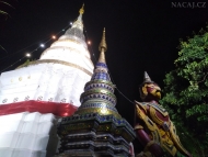 Bílý Wat. Chrám. Chiang Mai, Thajsko