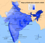 Monzuny a deště v Indii
