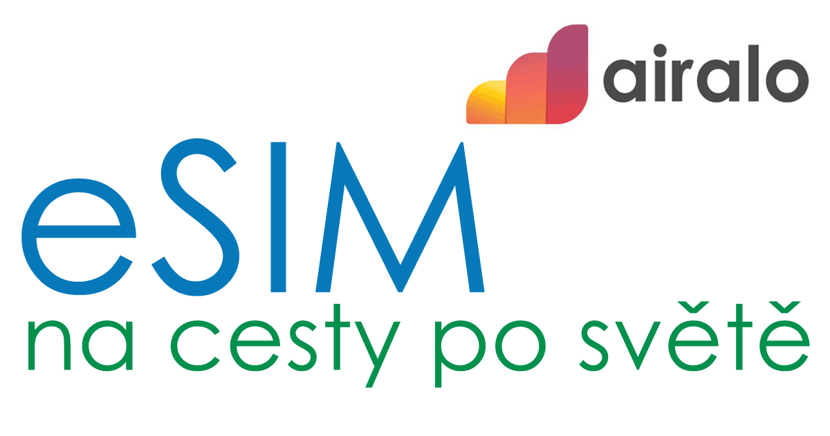 e SIM na cesty po světě