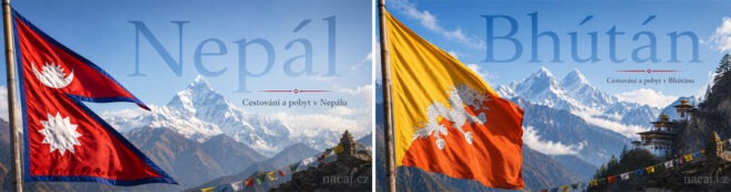 Nepál a Bhútán: Rozdíly v cestování